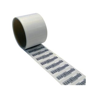 Barcode-Aufkleber 250 Stück auf Rolle
